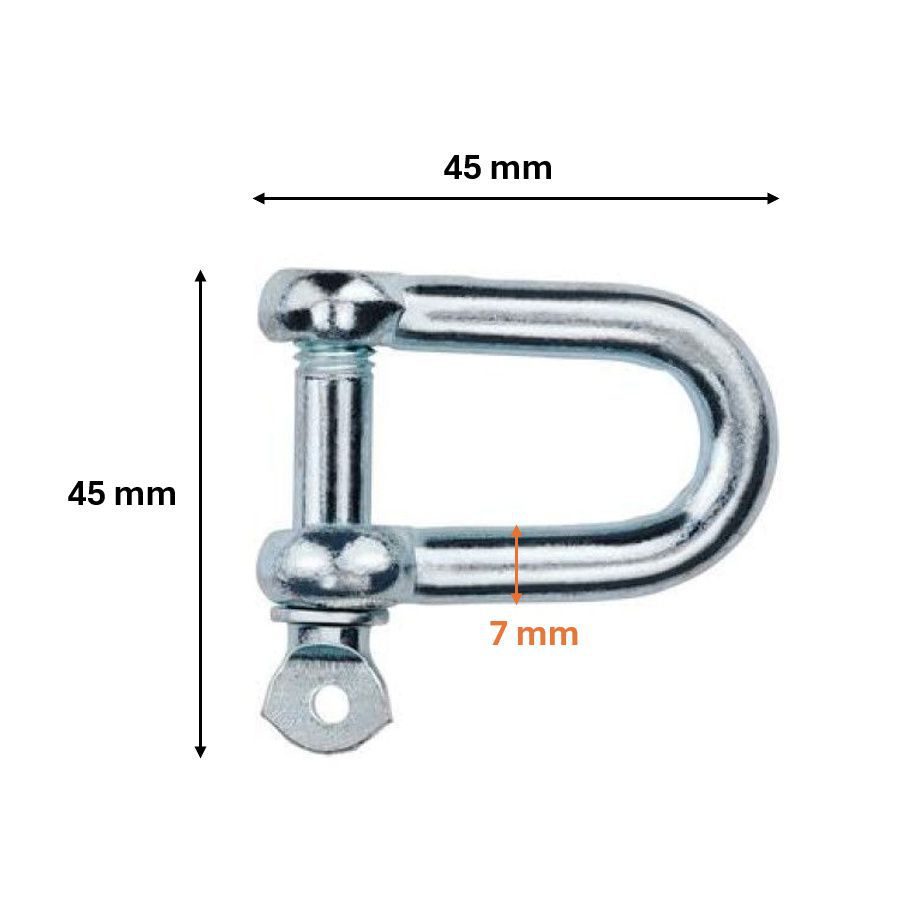 Black and Decker U-Bolt Fastener Set – 6 Pieces