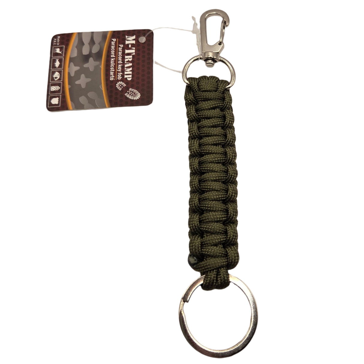 M-Tramp Paracord Keychain – Green
