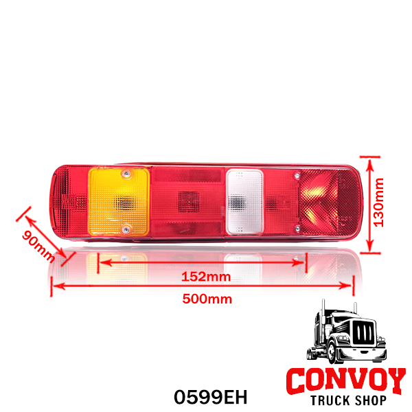 Fanale posteriore sinistro per Volvo FM9, FH12
