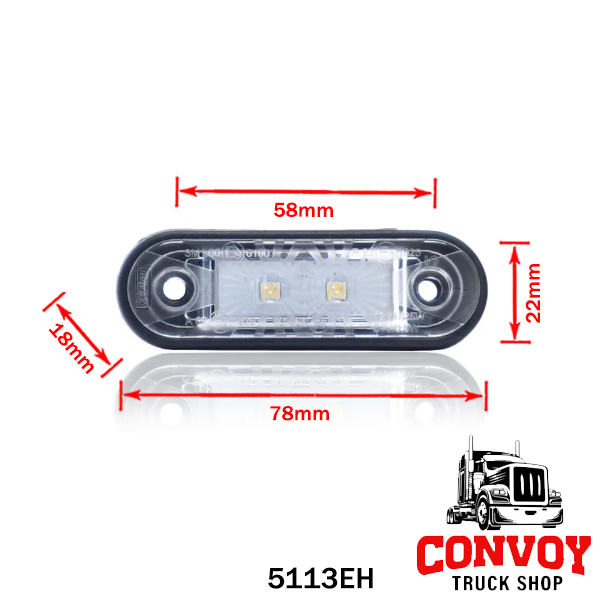 Built-in LED Position Lamp