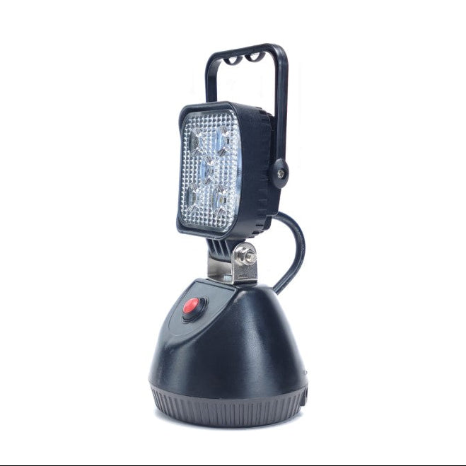 Rechargeable Magnetic LED Work Light, Square, 12/24V