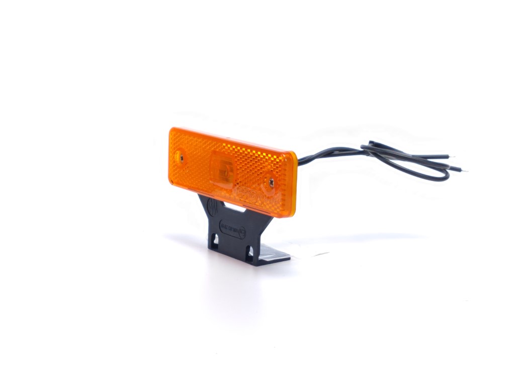 Built-in LED Position Light with Amber Lens and Holder