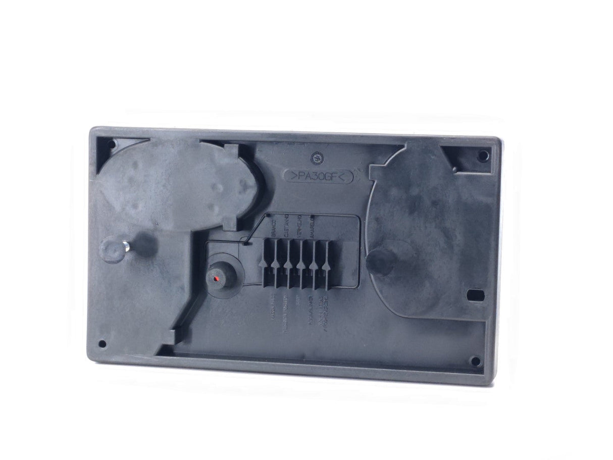 Rectangular Trailer Lamp with Triangle Reflector