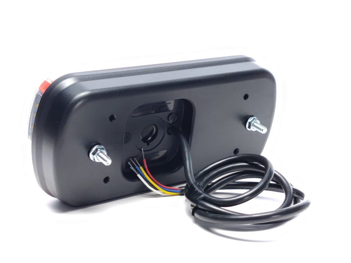 LED Rear Lamp with 5 Functions and Fog Prism