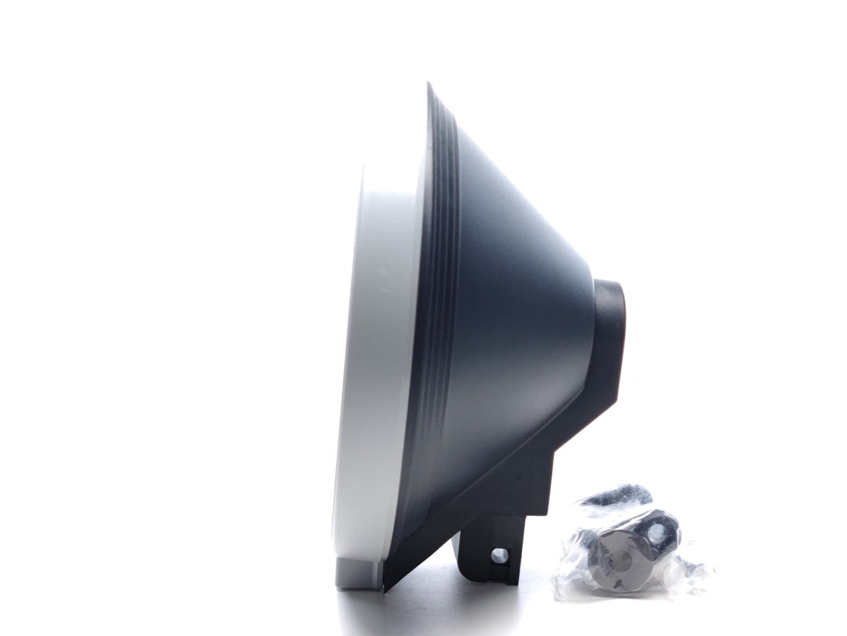 Round High Beam Spotlight with Blue Lens – 223mm