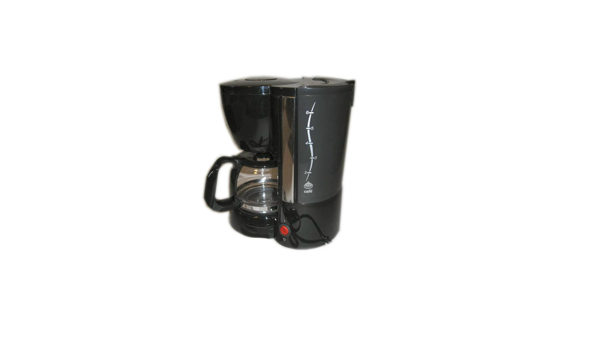 12V Coffee Maker, 6 Cups, 170W