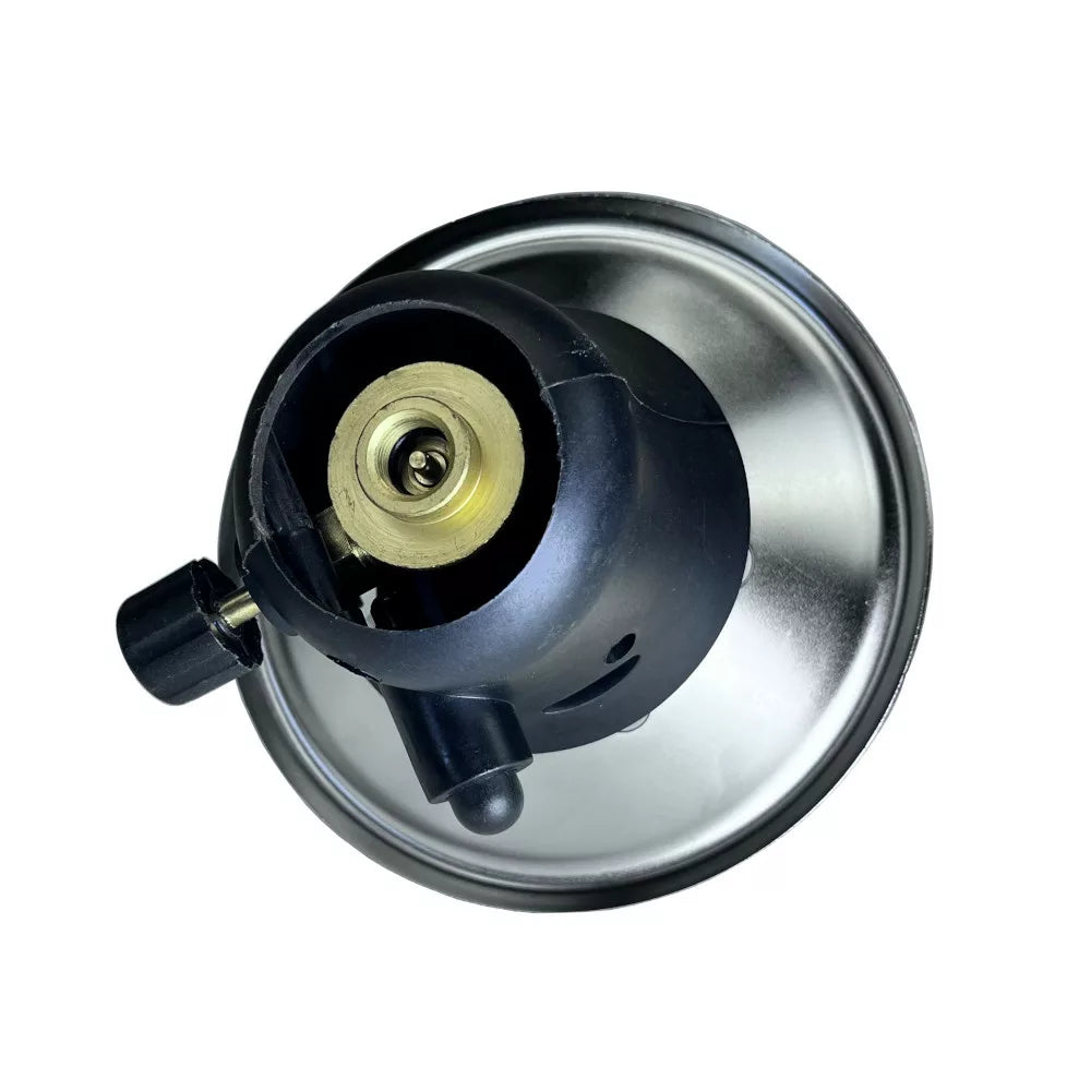 Camping Gas Stove Head with Piezo Ignition for 7/16 Valve (500g) Gas Canister