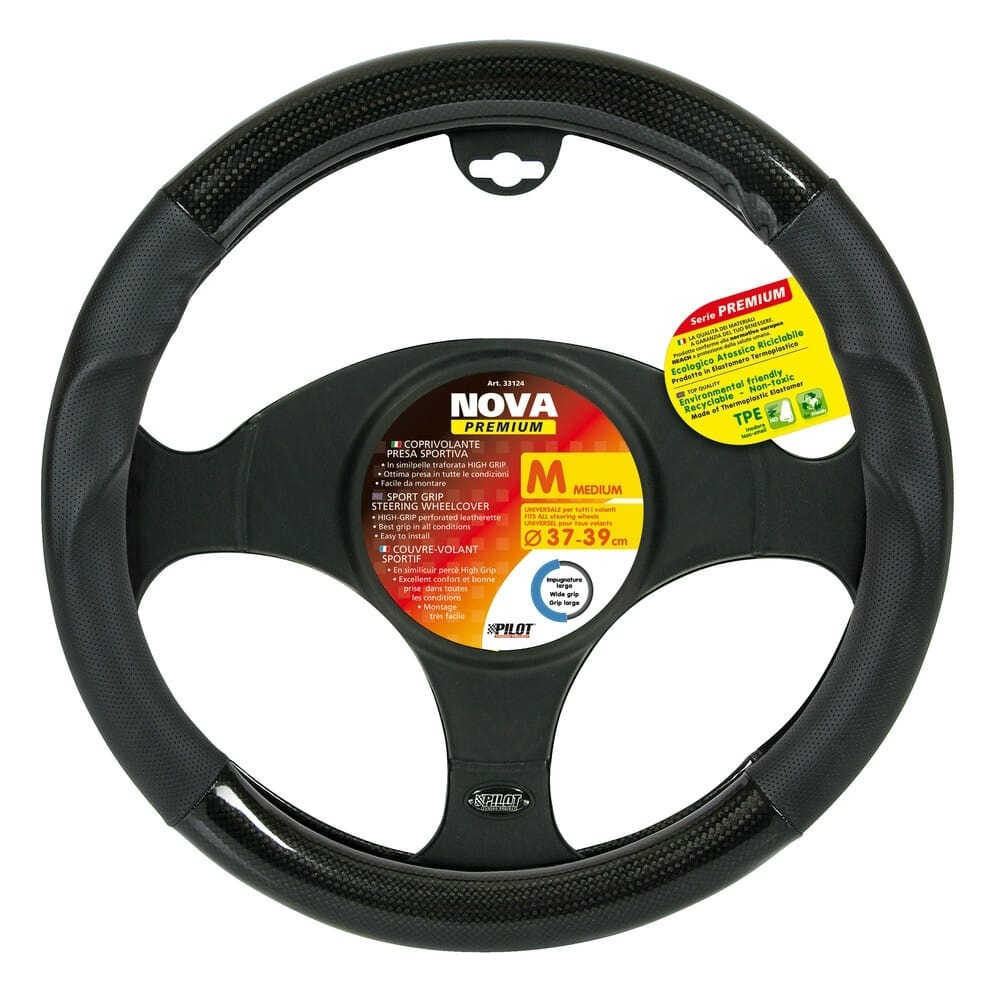 Nova Premium Steering Wheel Cover 37-39 cm