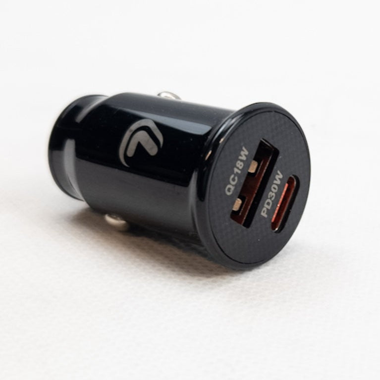 Car Charger Dual USB Port (USB A & USB C) 20W