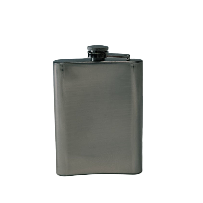 Metal Hip Flask with Engraved Wild Duck Design – 240 ml