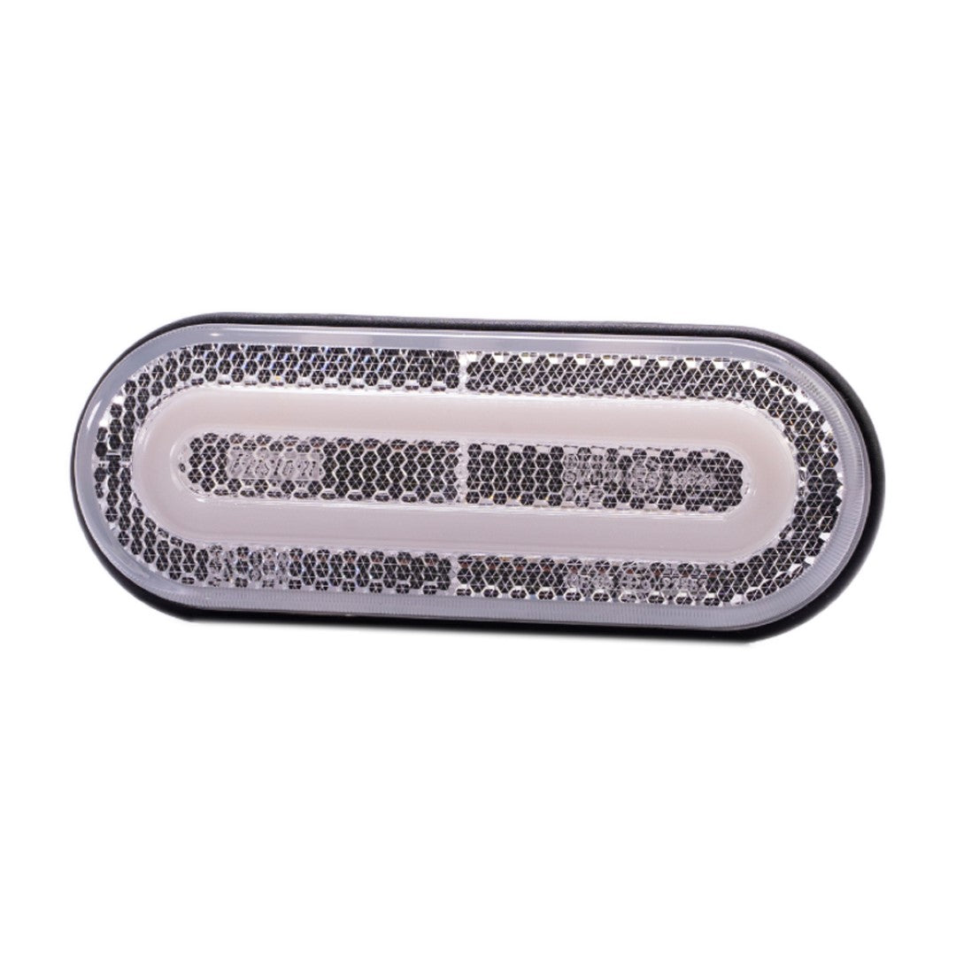 LED Position Lamp Rounded Transparent 12-36V