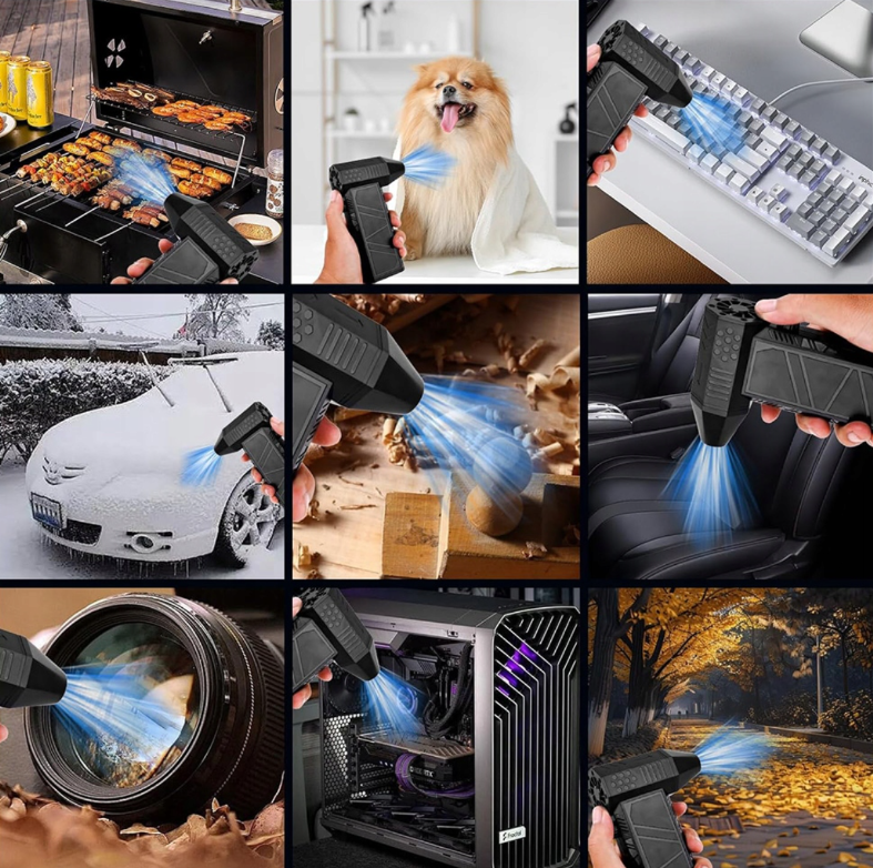 Ασύρματο Mini Αεροφυσητήρας Καθαρισμού – Premium TOP