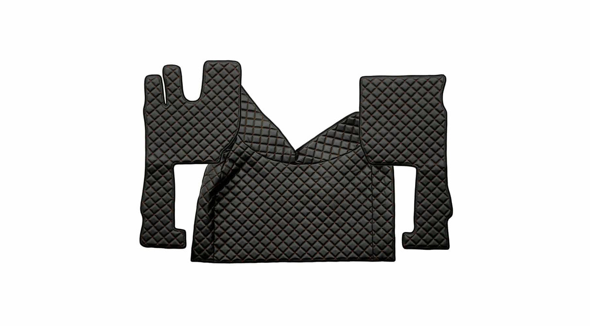 Quilted Faux Leather Floor Mat for Volvo FH4, FH5 Automatic (from 2013)