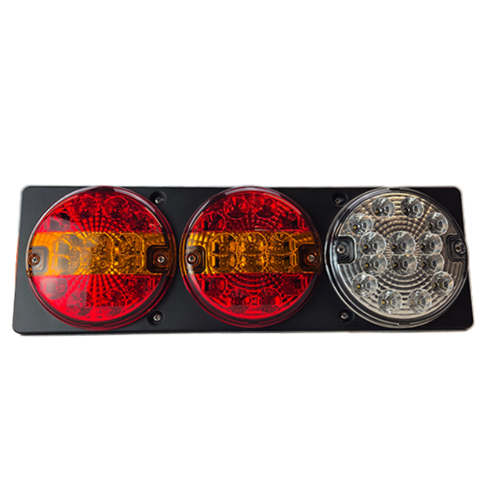 Rear LED Tail Light, 5-Function, Reverse, 12/24V