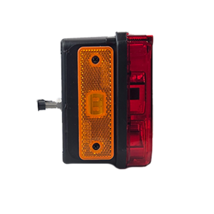 LED Rear Lamp 7-Function Triangle Prism 12-24V