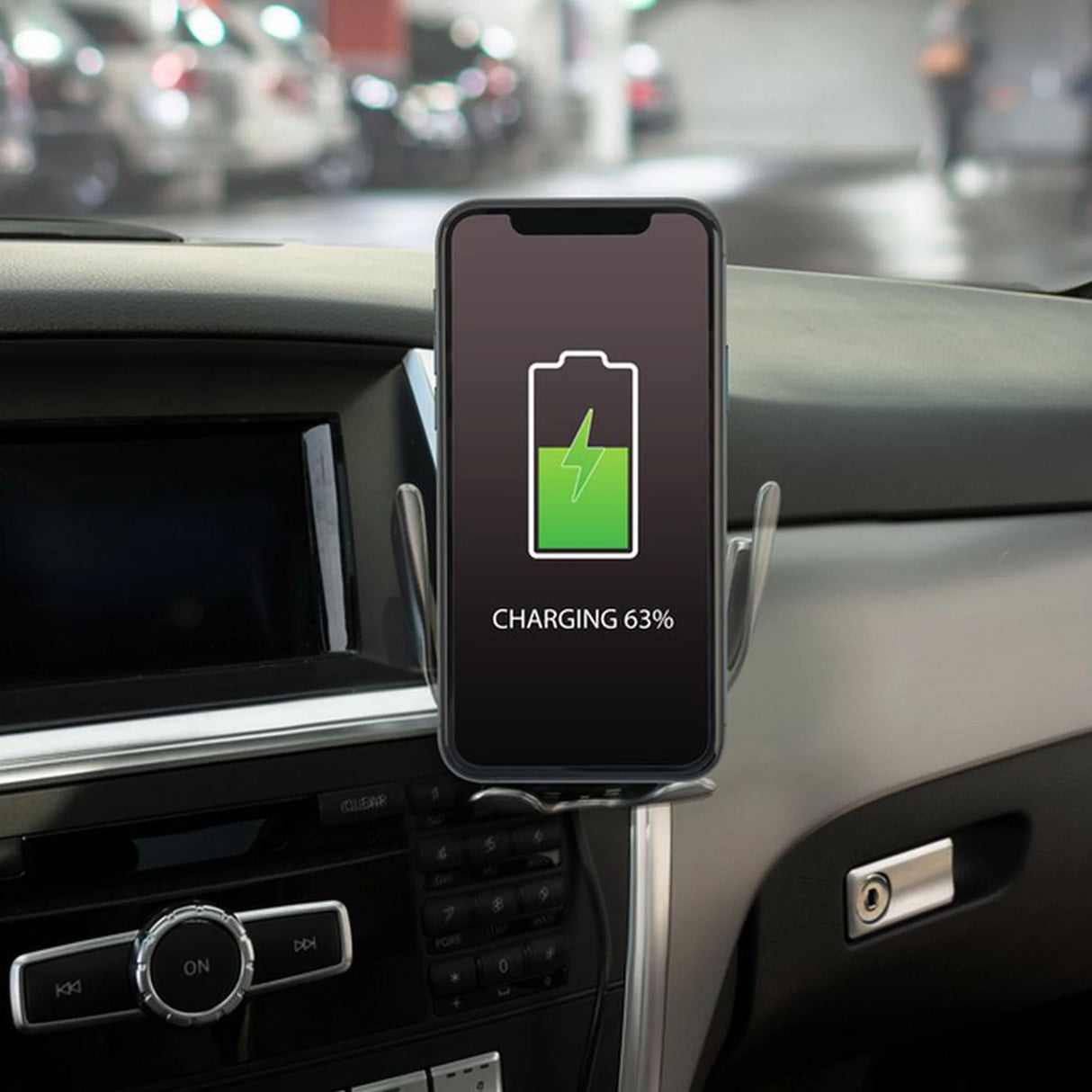 Car Phone Holder & Wireless Charger