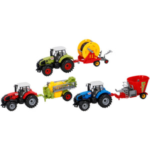 Toy Tractor with Trailer