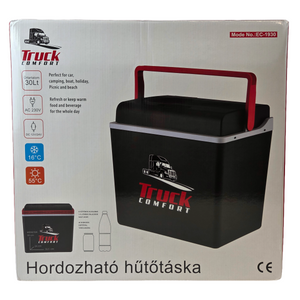 Nevera eléctrica portátil 30L 12/24/230V con modos Eco y Max