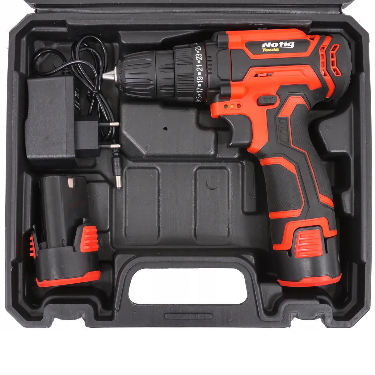 Cordless Screwdriver 12V Li-Ion with 2 Batteries