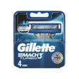 Gillette Mach3 Turbo Ersatzklingen (4 Stück)