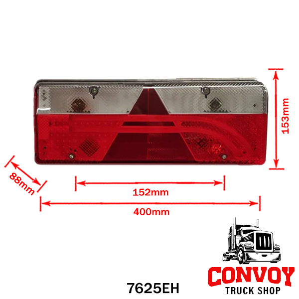 Aspöck Europoint III Rear Lamp for Schmitz