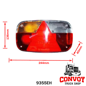 Tulipa para lámpara de remolque Aspöck Multipoint III