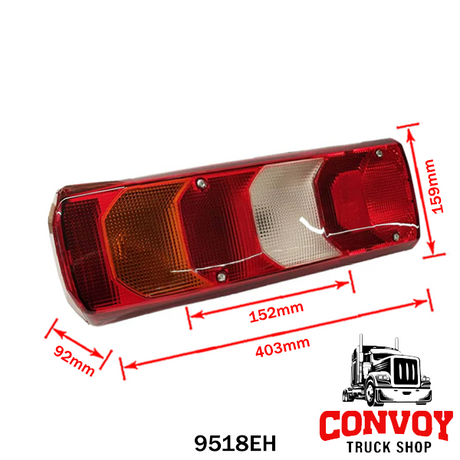 LED Rear Lamp for Mercedes Actros MP4