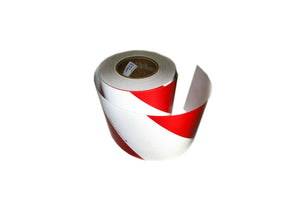 Reflective Tape 141 mm Red-White Striped