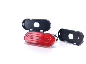 LED Position Lamp Rounded Transparent 12-36V