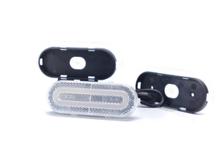 LED Position Lamp Rounded Transparent 12-36V