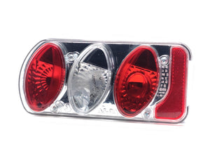 Universal Rear Lamp Clear 5-Function with Reflector