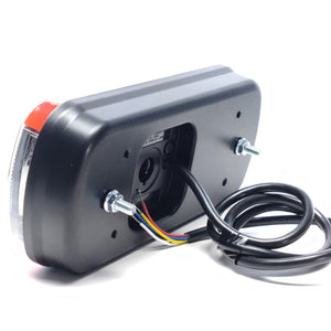 LED Rear Lamp with 5 Functions and Fog Prism