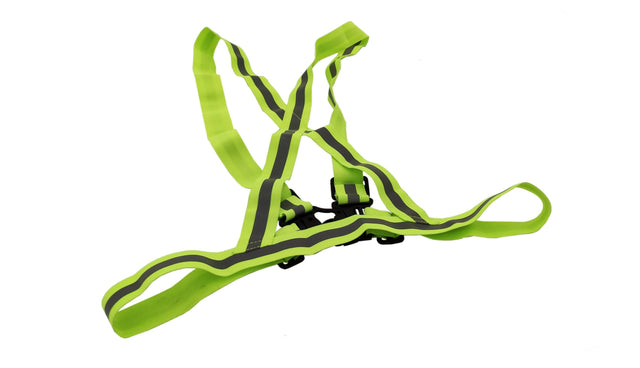 Elastischer, reflektierender Sichtbarkeitsgurt – Gelb