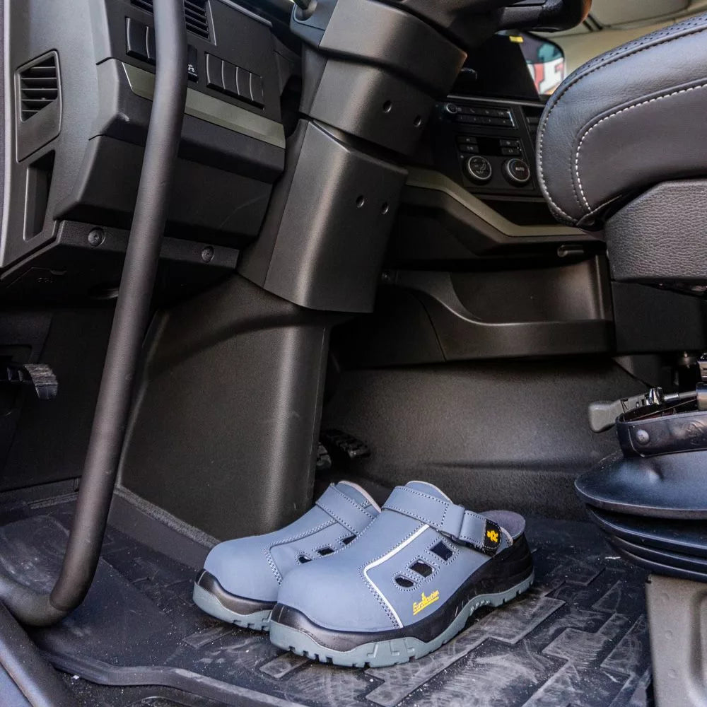 EuroRoutier Avio Sicherheitsclogs mit Stahlkappe, Größe 39–47