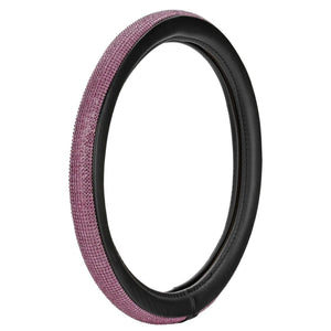 Diamonds Pink Steering Wheel Cover