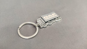 Truck Keychain with Engraved Logo