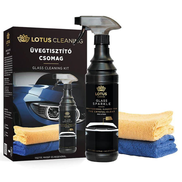 LOTUS Glass Sparkle Kit - Glass Cleaning Set