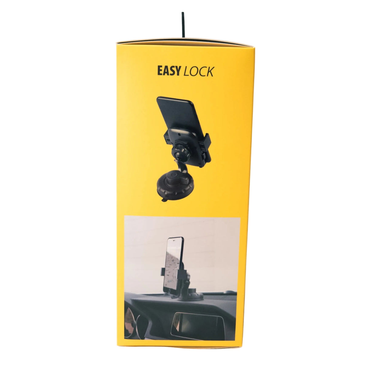 Car Phone Holder for Windshield & Dashboard with Automatic Lock