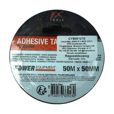 Cinta adhesiva de embalaje marrón 50m x 50mm