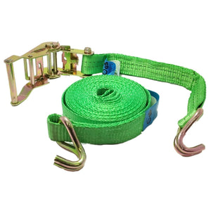 Complete Ratchet Strap 2 Ton Green