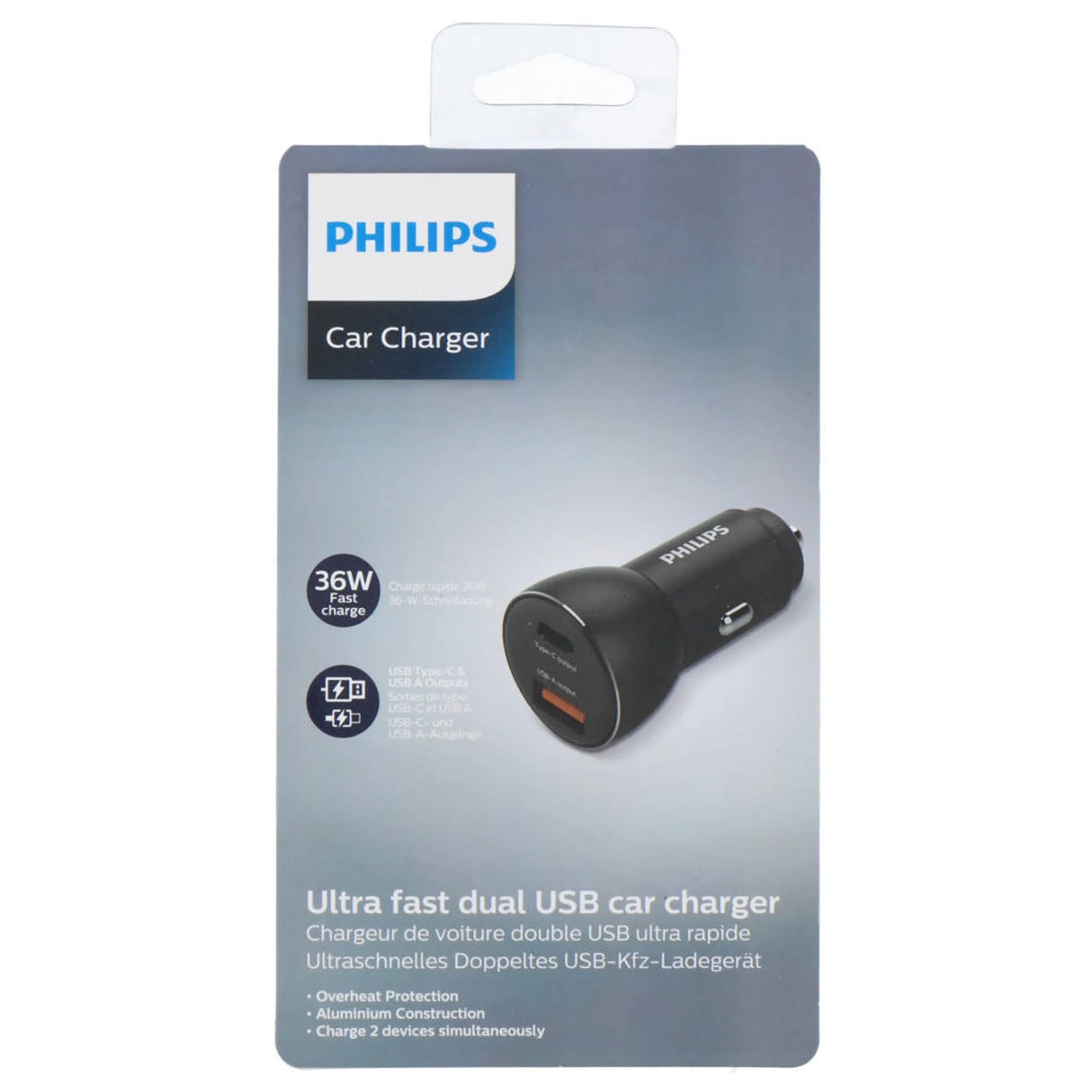 USB Car Charger Fast Charge 36W