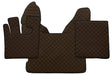 Quilted Faux Leather Truck Floor Mat for DAF XF 105 Automatic