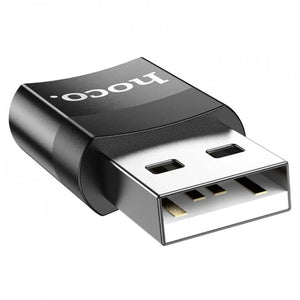 Adaptateur USB 2.0 vers USB Type-C – Noir