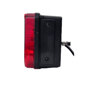Universal 7-Function LED Tail Light with License Plate Holder 12-24V