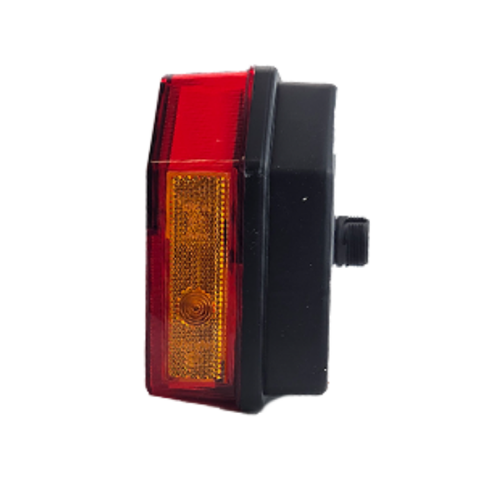 Rear Lamp for Kögel & Krone Trailers – Angled Corner, Plug Connection