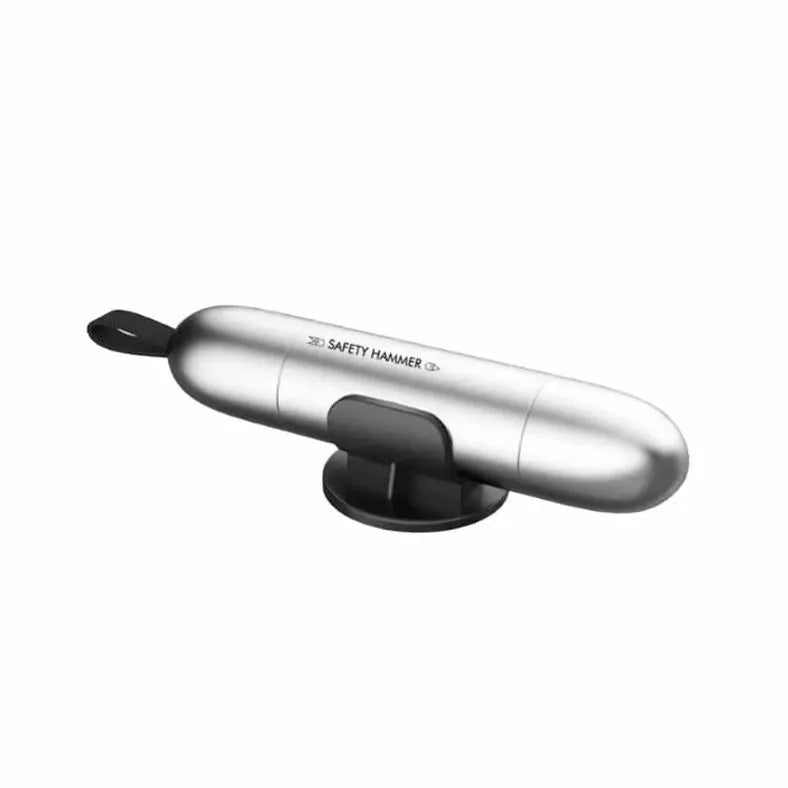 Martillo rompevidrios con cortador de cinturón - mini