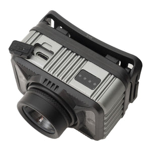 Rechargeable LED Headlamp 1200 Lumens IP65, Focus Adjustable, Motion Sensor