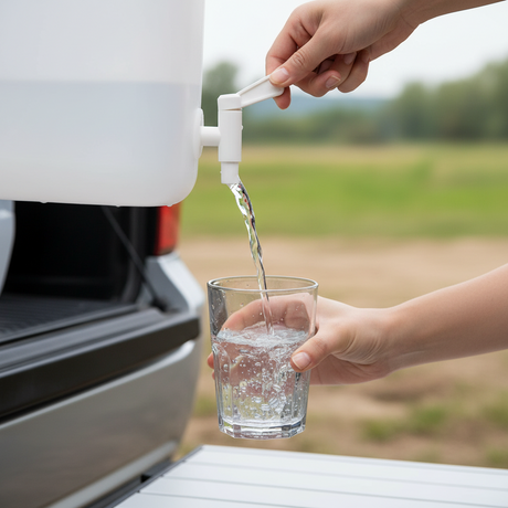 Plastic Water Container with Tap, 15L